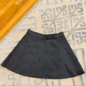 Skater style dark gray skirt